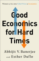 Good Economics for Hard Times Book