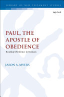 Read Pdf Paul, The Apostle of Obedience