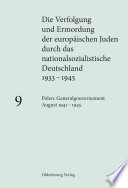 Polen: Generalgouvernement August 1941 – 1945