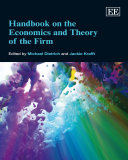 Read Pdf Handbook on the Economics and Theory of the Firm