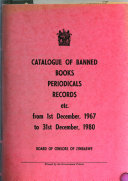 Catalogue Of Banned Books Periodicals And Records From To 