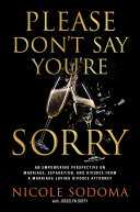 Please Don't Say You're Sorry pdf