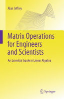 Matrix Operations for Engineers and Scientists pdf