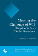 Read Pdf Meeting the Challenge of 9/11: Blueprints for More Effective Government