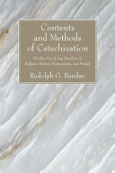 Read Pdf Contents and Methods of Catechization