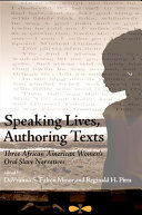 Read Pdf Speaking Lives, Authoring Texts