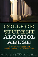 College Student Alcohol Abuse Book