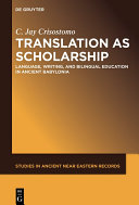 Read Pdf Translation as Scholarship