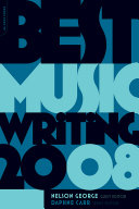 Read Pdf Best Music Writing 2008
