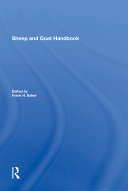 Sheep And Goat Handbook, Vol. 3