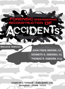 Read Pdf Forensic Engineering Reconstruction of Accidents