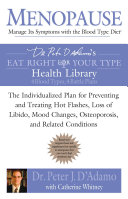 Read Pdf Menopause: Manage Its Symptoms With the Blood Type Diet