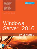 Read Pdf Windows Server 2016 Unleashed (includes Content Update Program)