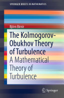 Read Pdf The Kolmogorov-Obukhov Theory of Turbulence