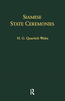 Read Pdf Siamese State Ceremonies