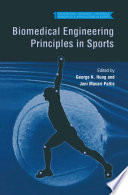 Biomedical Engineering Principles In Sports