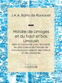 Read Pdf Histoire de Limoges et du haut et bas Limousin