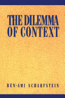 The Dilemma of Context pdf
