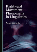 Read Pdf Rightward Movement Phenomena in Linguistics