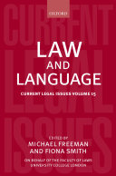 Read Pdf Law and Language