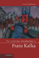 Read Pdf The Cambridge Introduction to Franz Kafka