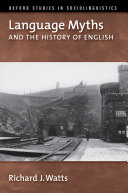 Read Pdf Language Myths and the History of English