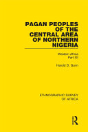 Read Pdf Pagan Peoples of the Central Area of Northern Nigeria