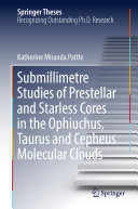 Read Pdf Submillimetre Studies of Prestellar and Starless Cores in the Ophiuchus, Taurus and Cepheus Molecular Clouds