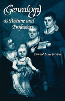 Read Pdf Genealogy as Pastime and Profession