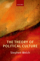 Read Pdf The Theory of Political Culture