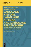 Read Pdf Language History, Language Change, and Language Relationship