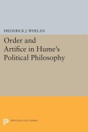 Read Pdf Order and Artifice in Hume's Political Philosophy