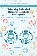 Returning Individual Research Results to Participants