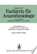 Verzeichnis der Fachärzte für Anaesthesiologie in der Bundesrepublik Deutschland, Österreich und der Schweiz