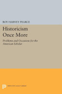 Read Pdf Historicism Once More
