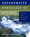 Groundwater Hydrology Of Springs