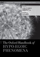 Read Pdf The Oxford Handbook of Hypo-egoic Phenomena