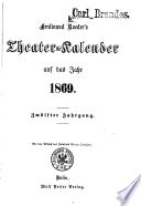 Ferdinand Roeder's Theater-Kalender
