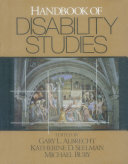 Read Pdf Handbook of Disability Studies