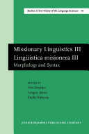 Read Pdf Missionary Linguistics III / Lingüística misionera III