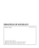Principles Of Sociology