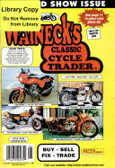 Read Pdf WALNECK'S CLASSIC CYCLE TRADER, JUNE 1999
