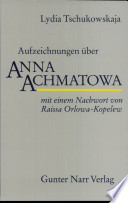 Aufzeichnungen über Anna Achmatowa.