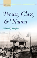 Read Pdf Proust, Class, and Nation