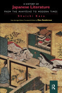 Read Pdf A History of Japanese Literature