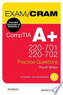 Comptia A 220 701 And 220 702 Practice Questions Exam Cram