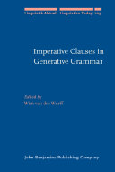 Read Pdf Imperative Clauses in Generative Grammar