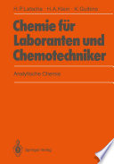 Chemie für Laboranten und Chemotechniker