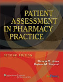 Patient Assessment In Pharmacy Practice