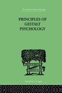Read Pdf Principles Of Gestalt Psychology
